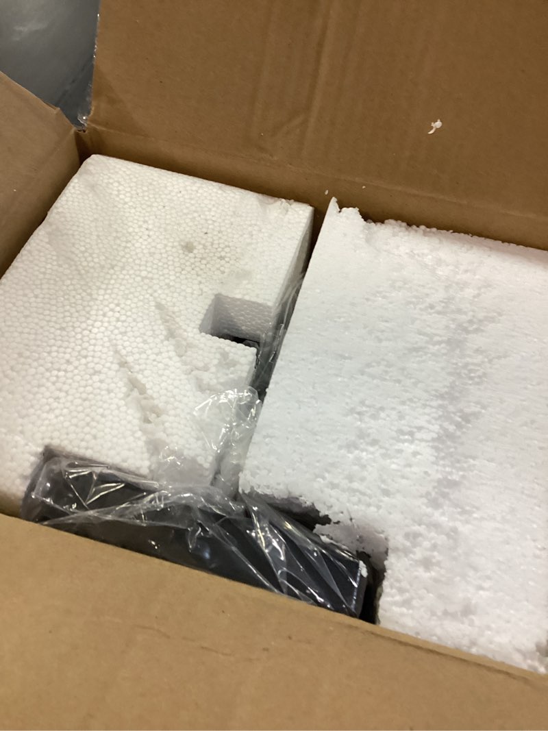 Condition photo showing New/Like New for Treekee Modern Outdoor Wall Lantern, Black Waterproof Wall Sconce Lighting with Seeded Glass, Anti-Rust Porch Wall Lamp for Garage Entryway House Wall Light 1037