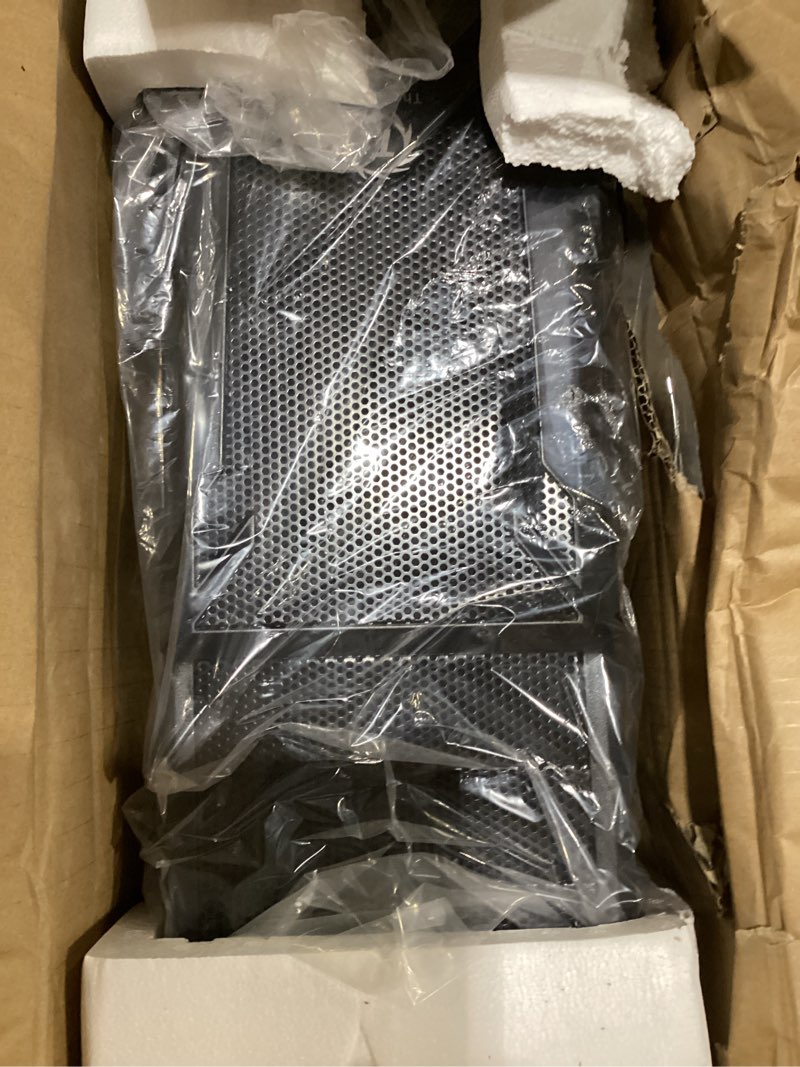 Condition photo showing New/Like New for thermaltake versa h21 midi mesh tower case toolless - black versa h21 atx