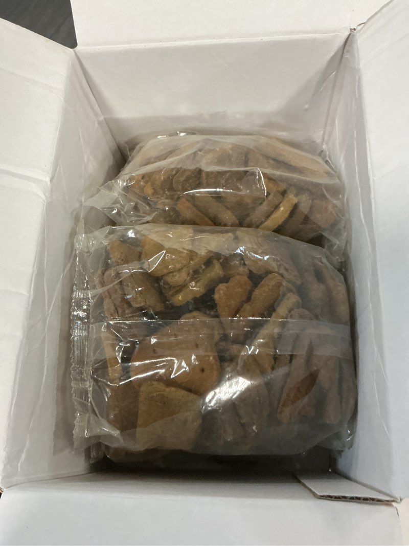 Condition photo showing Good Condition for (best before 08-08-2027) blue dog bakery more crunch assorted flavors, dog biscuits, healthy treats, all natural, bacon, chicken, cheese, peanut butter, 5 lb (pack of 1) assorted flavors 5 pound (pack of 1)