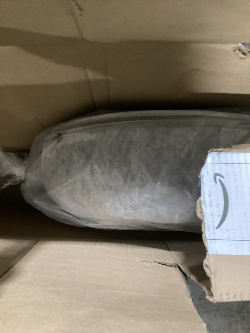 Condition photo showing New/Like New for Large Cat Tunnel Bed for Indoor Cats with 3 Toys, Scratch Resistant Donut Cat Bed, Up to 30 Lbs (L 24x24x11, Light Grey) L(24x24x11) Light Grey