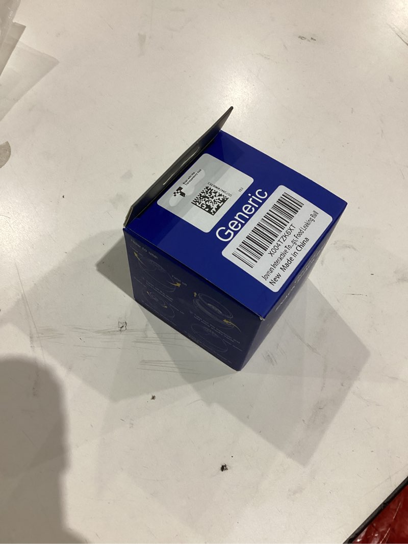 Condition photo showing New/Like New for Interactive Dog Toys Ball, 2025 Upgraded Anti-chew Safe Material Small Dog Toys with Plush Cover, Motion Activated Automatic Dogs Balls for Medium Small Dogs, USB Rechargeable Orange with pineapple set