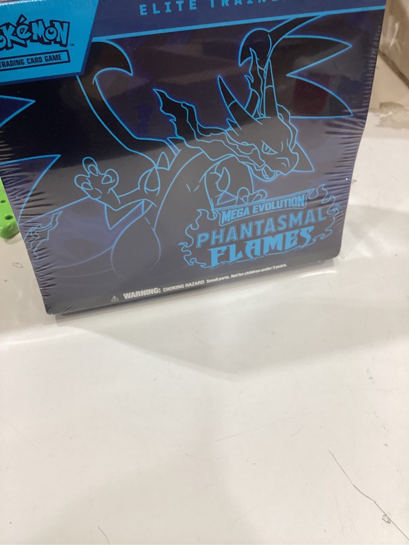 Condition photo showing Good Condition for pokémon tcg: mega evolution—phantasmal flames elite trainer box