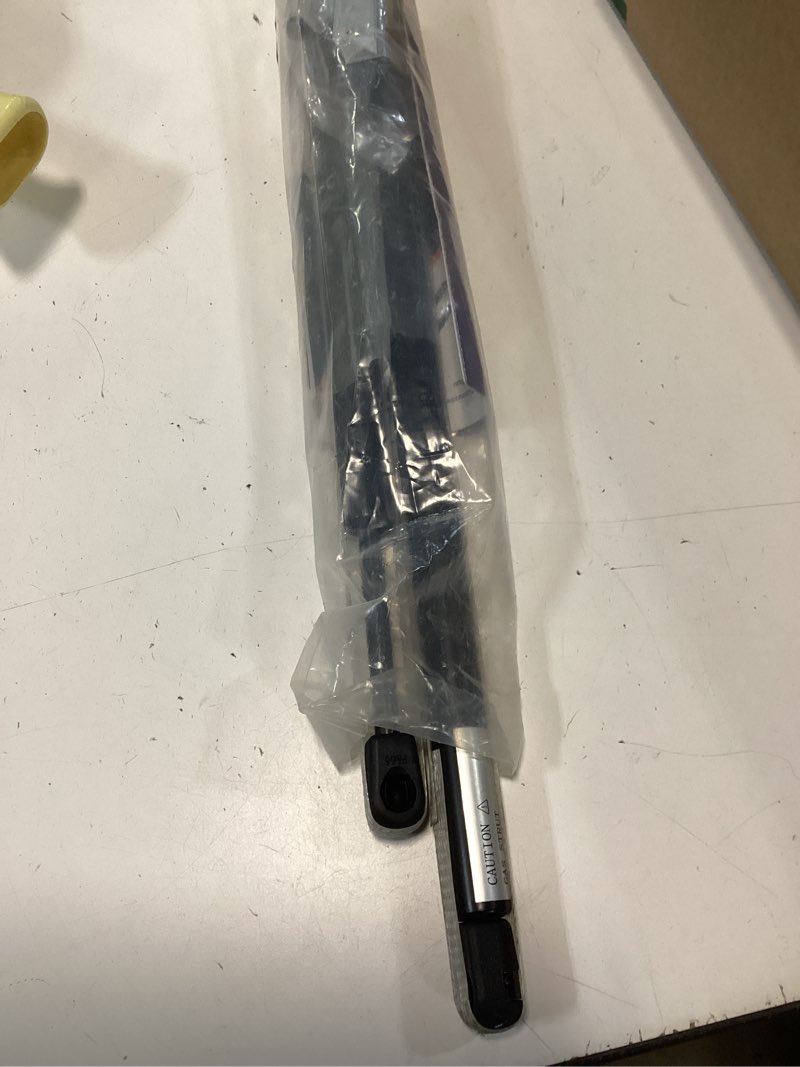 Condition photo showing Good Condition for qty (2) spd-gsni-5300-40 c16-08316 sl34-40 20in 40lb/178n universal gas strut spring with mounting bracket- shock lift support for rv door bed boat hatch camper shell topper parts