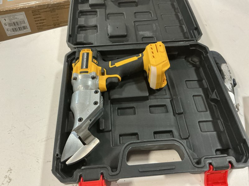Condition photo showing Good Condition for Gpaentsn Brushless Cordless Metal Shear Compatible with DEWALT 20v Max Battery 133 ft·lb Torque Cuts