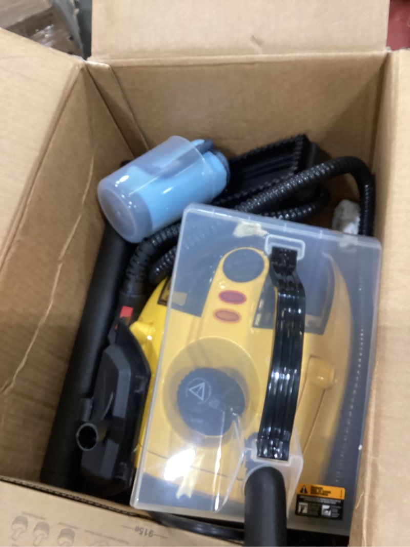 Condition photo showing Good Condition for Wagner Spraytech 0282014 915e On-Demand Steam Cleaner & Wallpaper Removal, Multipurpose Power Steamer, 18 Attachments Included (Some Pieces Included in Storage Compartment) For Floor 915 Steam