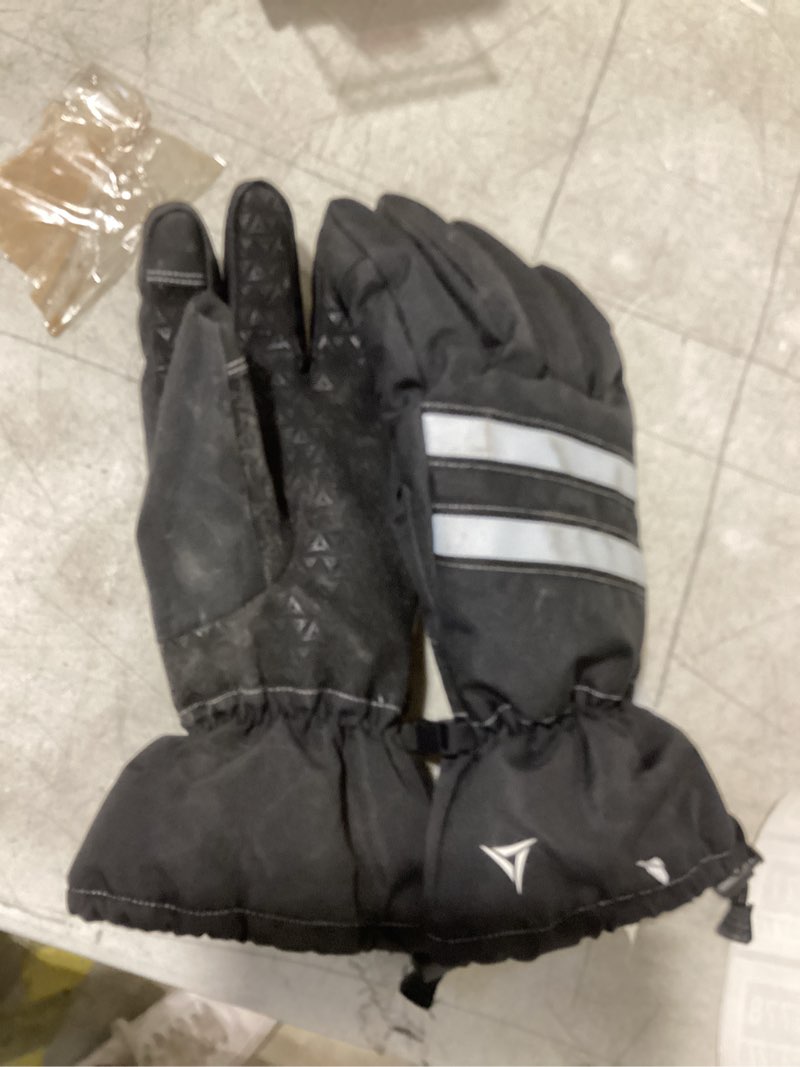 Condition photo showing As Is for Azarxis Kids Children Ski Gloves Winter Snow Gloves Waterproof Winter Warm Glove for Snowboarding, Sledding #01 Blue 3-5 Years Old