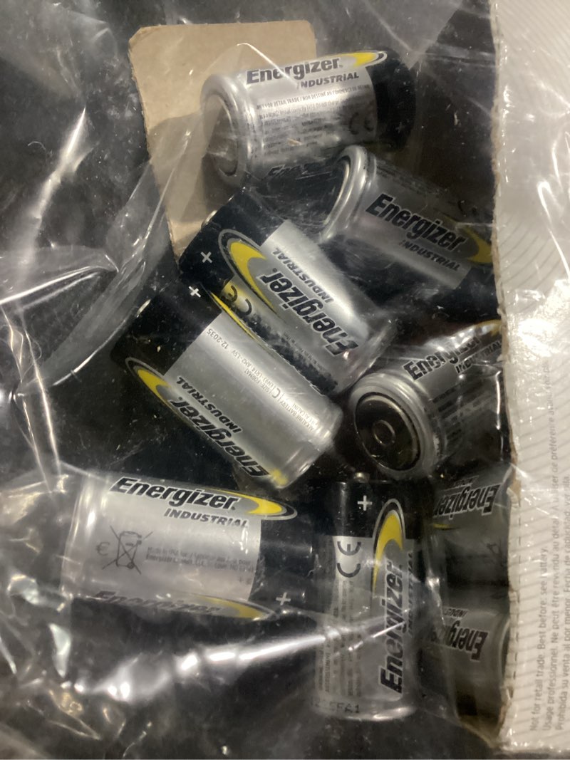 Condition photo showing Good Condition for energizer industrial c alkaline 12 pack