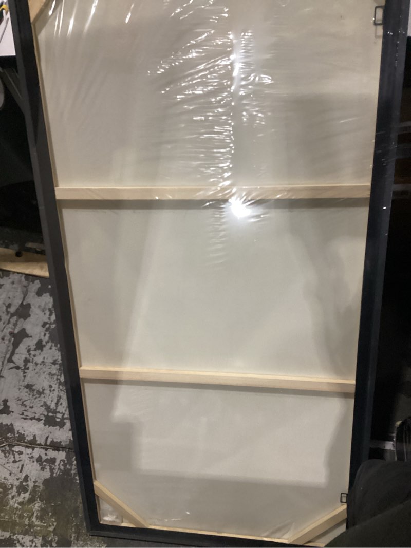 Condition photo showing As Is for floating lanterns in the sky wall art