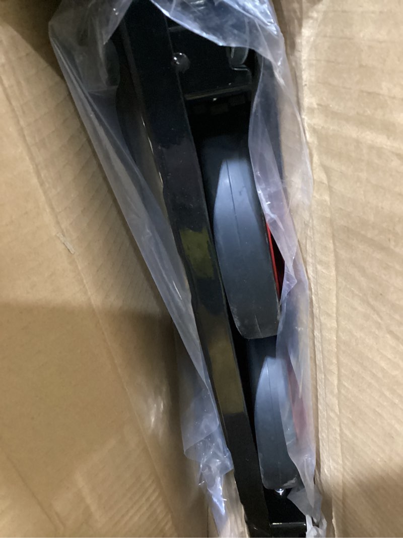Condition photo showing Good Condition for 3-in-1 convertible heavy duty folding hand truck dolly, 600lb capacity with rubber& wheels telescoping handles, portable collapsible cart for warehouse, supermarket, office (red)? 600lbs-red red