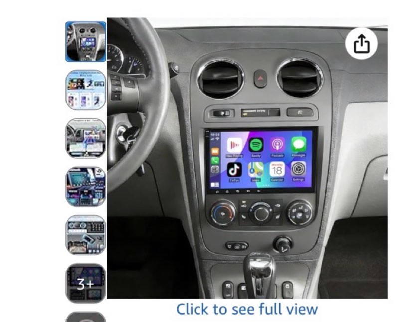 4g+64g double din car stereo radio for chevrolet hhr 2006-2011, 8 inch ips touchscreen head unit for