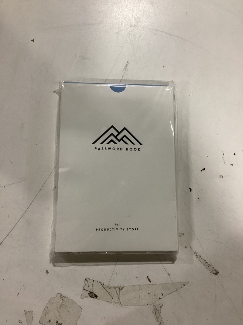 Condition photo showing As Is for (Similar To) PRODUCTIVITY STORE Best Password Book With Alphabetical Tabs | Small Password Book, Organizer & Notebook | Password Keeper To Keep Website Logins & Passwords Safe | Black | Small 4x5.5 Pink Small (4.0 x 5.5 Inch)