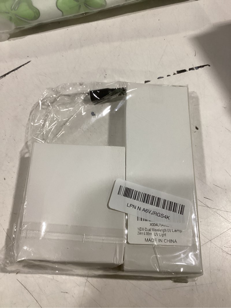 Condition photo showing Good Condition for UV Light, 254nm & 365nm, Shortwave Long Wave UV Flashlight for Minerals Rocks, TLC Analysis, Banknote Stamp Verification, Portable Dual Wavelength Lamp, AC or Battery Powered