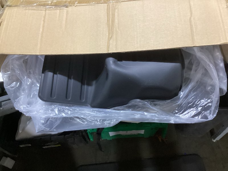 Condition photo showing New/Like New for Carbon Fiber Pattern Floor Mats for Mercedes-Benz G Class 2019-2024 2025 G500 G550 G580 AMG G63 SUV TPE Rubber All Weather Protection Car Mats 1st & 2nd Row Luxury Full Set Floor Liners, Grey Floor Mats for G-Class 2019-2025