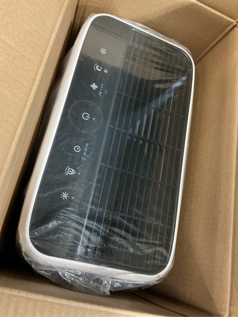 Condition photo showing New/Like New for levoit air purifiers for home large room up to 1875 ft² with washable pre-filter, aham verifide, air quality monitor, hepa sleep mode for allergies, pet hair in bedroom, vital 200s-p, white air purifier white