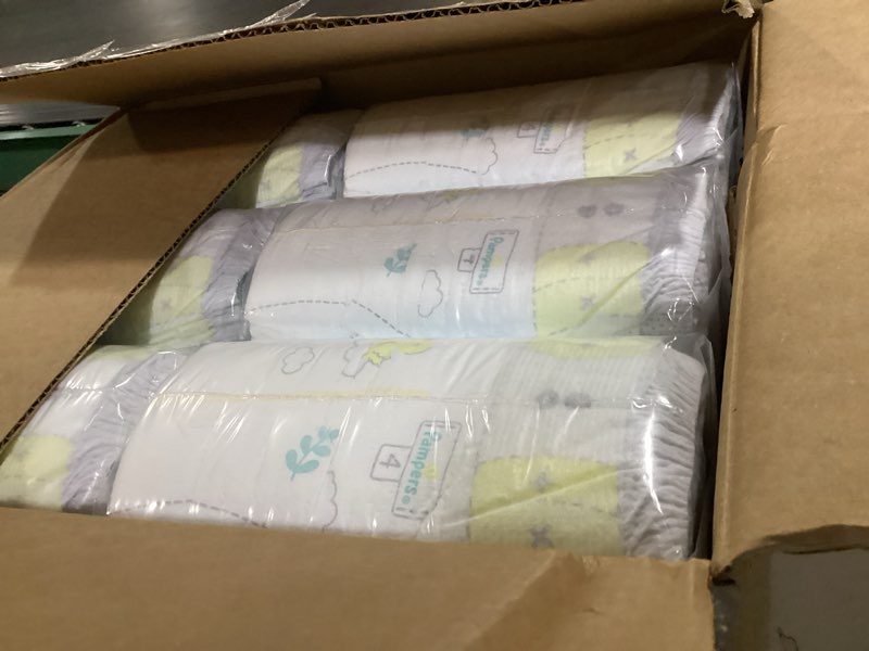 Condition photo showing New/Like New for pampers swaddlers diapers size 4  150 count (select for more options)