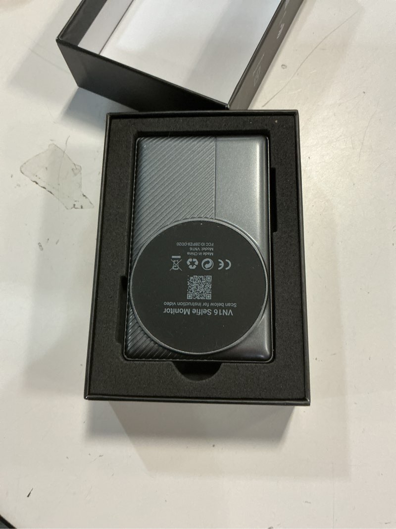 Condition photo showing Good Condition for Phone Selfie Monitor Screen with Zoom Remote, Magnetic Back Camera Monitor for iPhone, Wireless External Selfie Mirror Screen with Shutter & Zoom & Front/Rear Camera Switch for Vlog Photo Live Stream