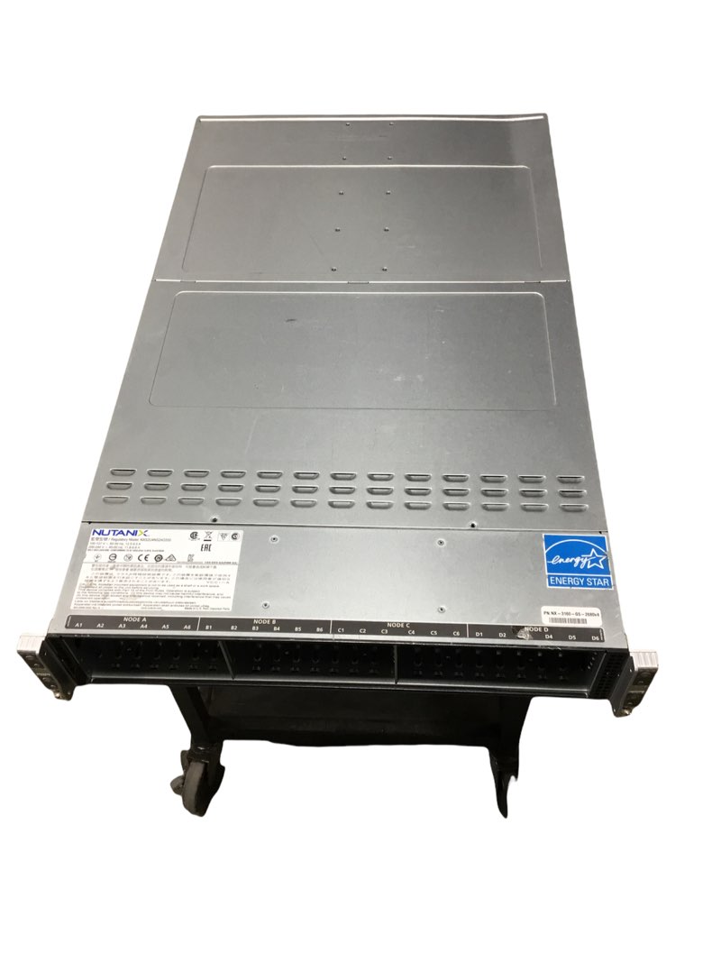 NUTANIX NXS2U4NS24G500 Chassis W/ 2x PWS-2K04A-1R Power Supply NX-3160-G5-2680v4