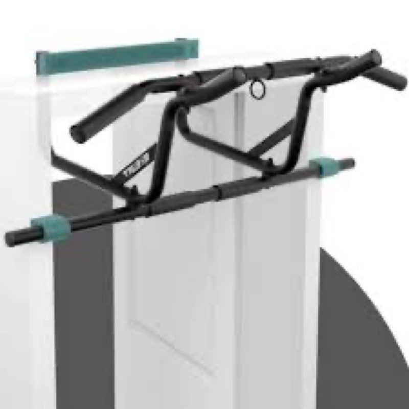 PULLUP & DIP Doorway Pull-Up Bar Without Screwing And No Slipping, Professional Door Frame Chin-Up B