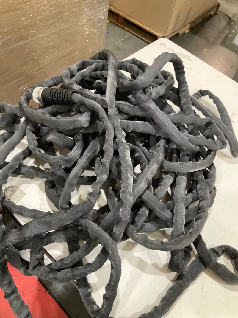 Condition photo showing As Is for 100ft hose