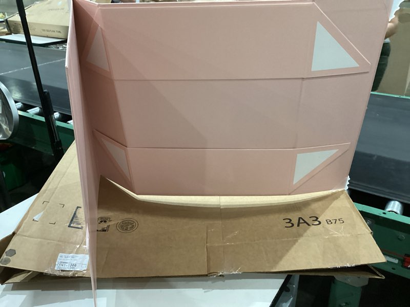 Condition photo showing Good Condition for premium pink bridesmaid proposal box with ribbon: gift box with lid, magnetic, birthday, cute present box for celebrations (pink
