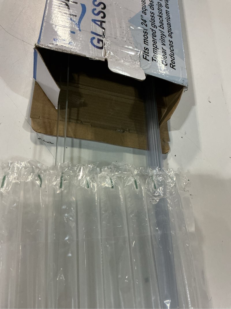 Condition photo showing Good Condition for h2pro 24" glass canopy for 15/20/ 55-gallon aquarium fish tank (23.07 x 11.69 x 0.16in)