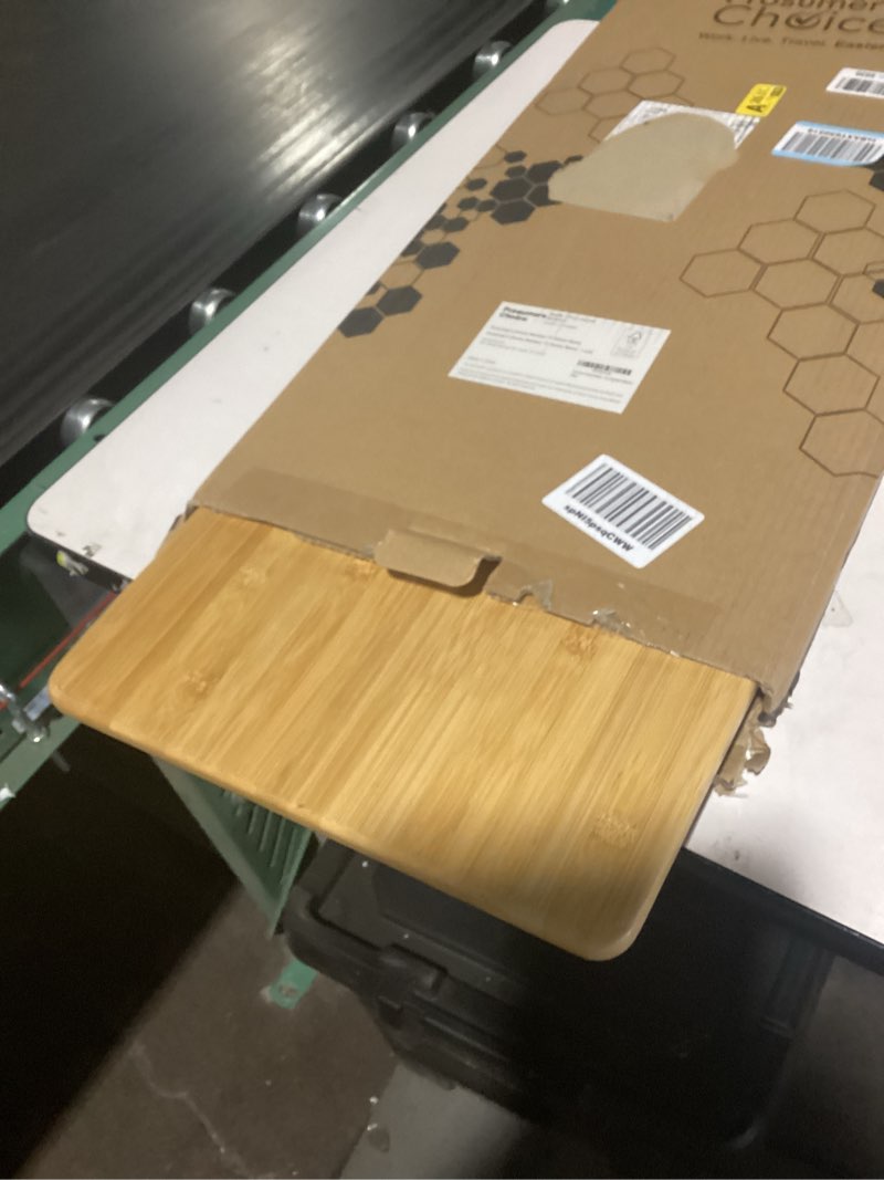 Condition photo showing Good Condition for Prosumer's Choice Bamboo TV Swivel Stand for LED/LCD TV, Monitors, Stereos, 31 inch Base Surface - 360? Rotation - Rotating Computer Stand/Media Console, Entertainment Center for Living Room Bedroom