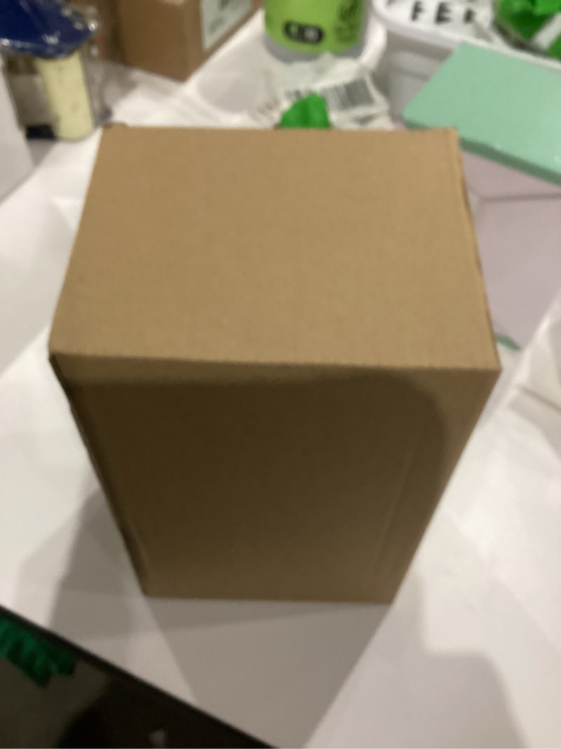 Condition photo showing New/Like New for Witch Hat Lamp Stained Glass Resin, Handmade Gothic Witch Hat Lamp, Small Wizard Hats Shape Spooky Fun Light for Indoor Party Haunted Wiccan Halloween Decor (White)