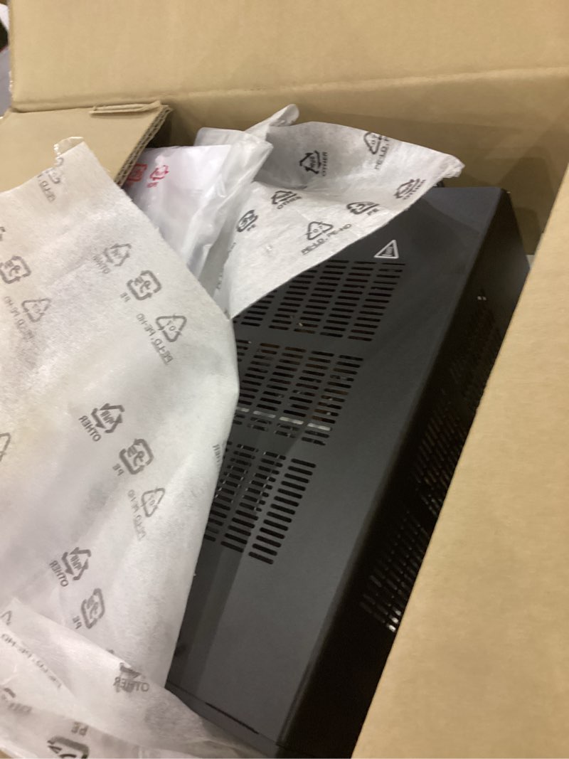 Condition photo showing As Is for YAMAHA R-S202BL Stereo Receiver R-S202BL receiver only