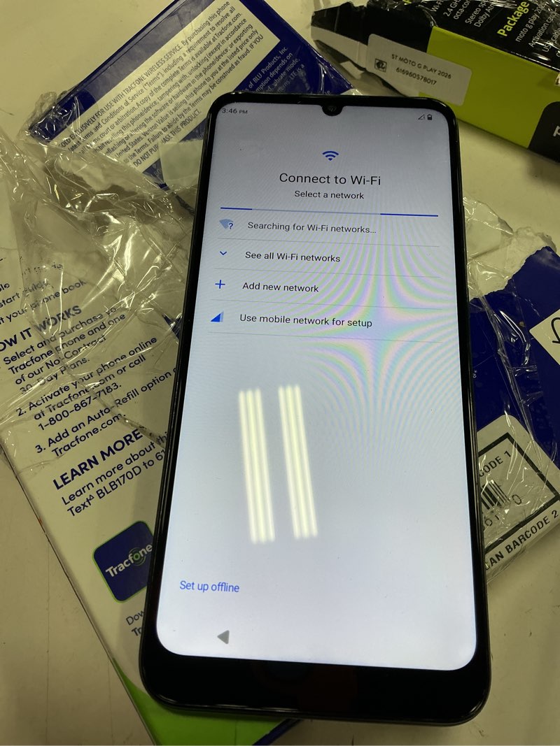 Condition photo showing Good Condition for tracfone prepaid blu view 5 pro 4g (64gb) cdma lte - gray *** working condition verified. no network or connectivity tests were performed. bidder be advised ***