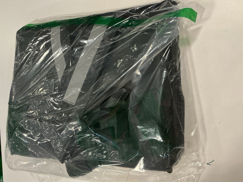 Condition photo showing New/Like New for Insulated Pizza Delivery Bag for Carry Hot, 20" x 20" x 6" Carrier Warmer, Insulated Food Delivery Bag, Insulated Grocery Cooler Bags for Catering/Doordash, Commercial Food Warmers?Black, 1Pk?