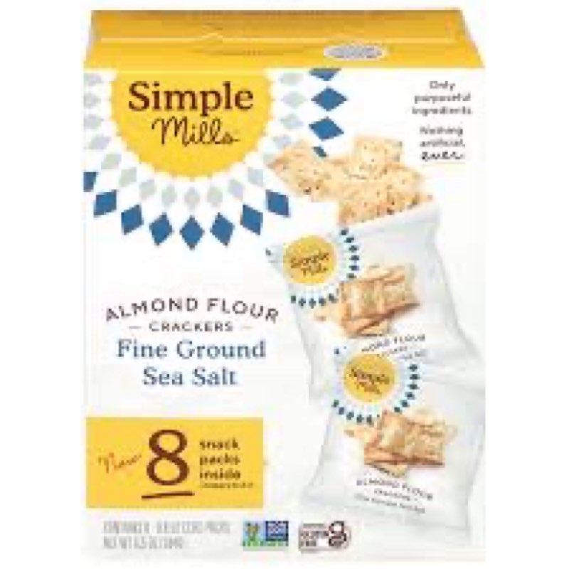 Simple Mills ALMOND FLOUR CRACKERS 20OZ (1.25LB)