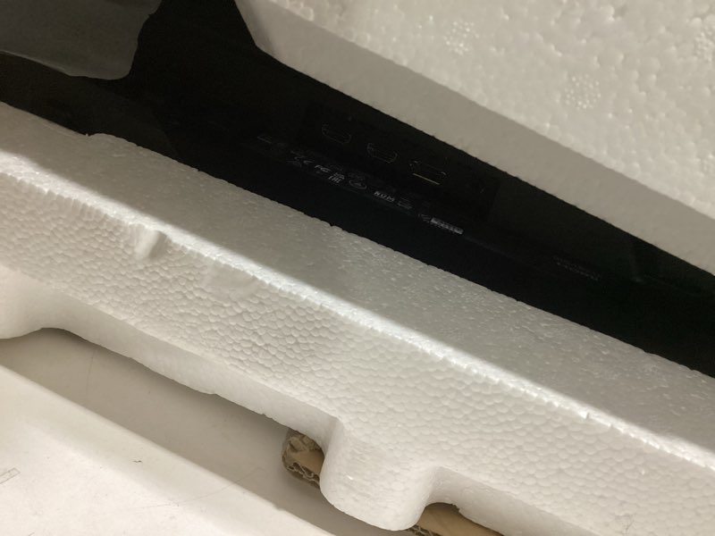 Condition photo showing As Is for GIGABYTE GS27Q Advanced - 27" IPS Gaming Monitor - QHD 2560x1440-180Hz - 1ms MPRT - AMD FreeSync - HDMI, DP - Black (GS27Q A US)