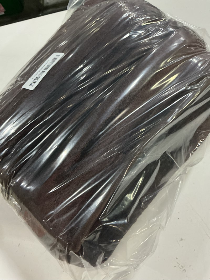 Condition photo showing Good Condition for buganda memory foam bath mat, 60" x 24", ultra soft and non-slip bathroom rugs, water absorbent and machine washable bath rug runner for bathroom, shower, and tub, brown brown rectangular 60" x 24"