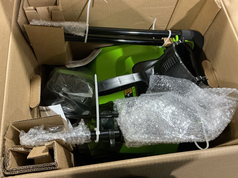 Condition photo showing Good Condition for Greenworks 40V 16  Cordless Snow Thrower + (1) 5Ah USB Battery & Charger