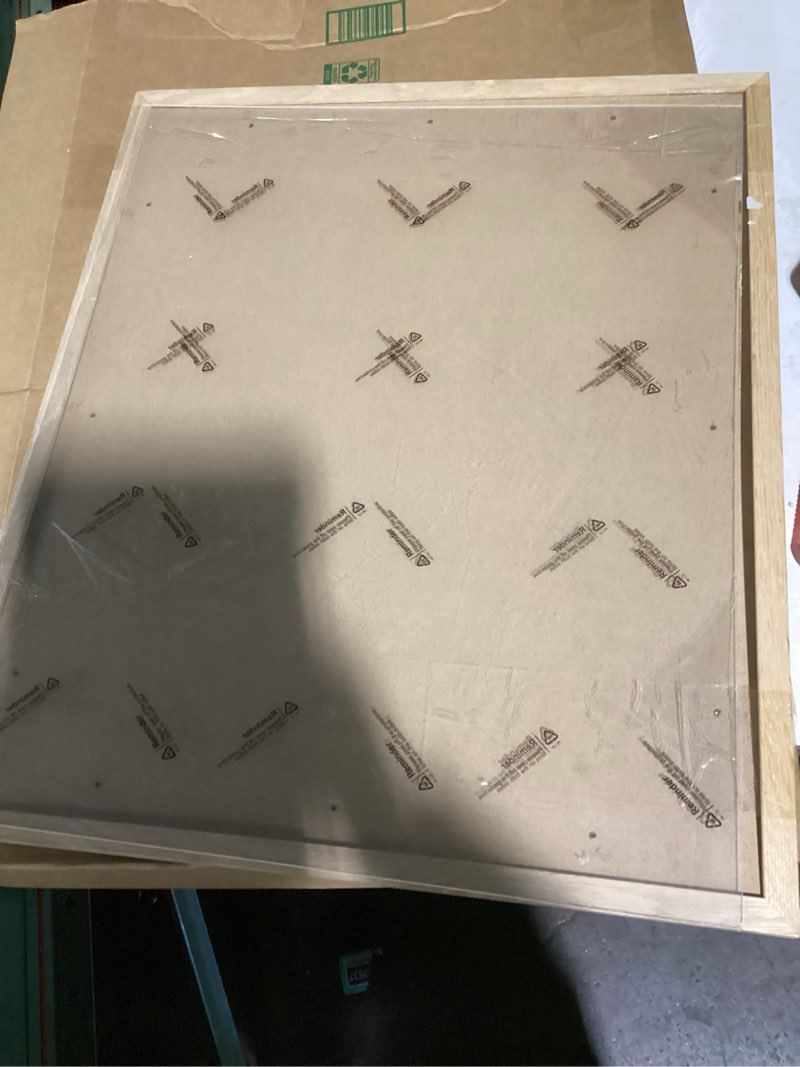 Condition photo showing Good Condition for (similar to) americanflat 13x13 picture frame with shatter-resistant glass - use as 10x10 frame with mat or display 13x13 photo without mat - signature collection - square frames for wall display - black black 13x13