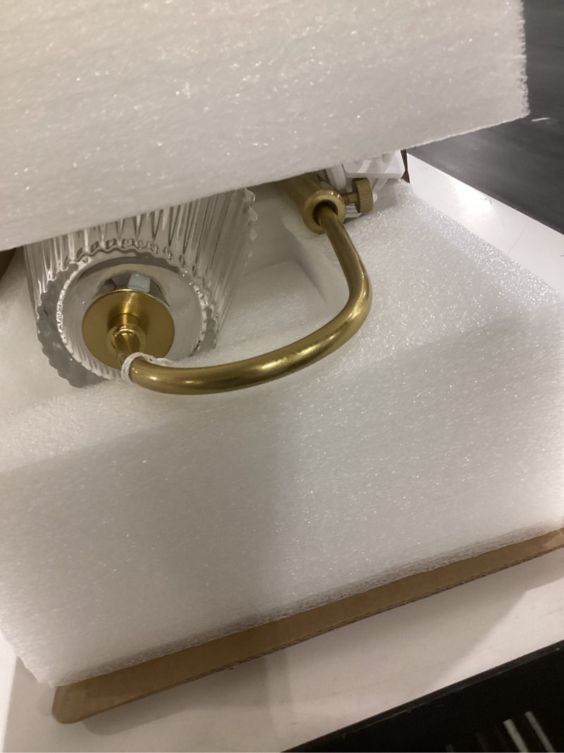 Condition photo showing Good Condition for flameless candle warmer lamp for jar candles large & small – dimmable lamp candle warmer electric with large marble base & adjustable height – candle melter with timer and 4 halogen light bulbs white