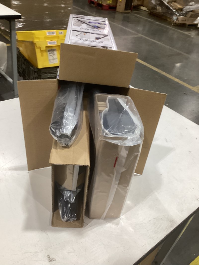 Condition photo showing New/Like New for shark | pet cordless vacuum cleaner | led headlights | removable handheld vacuum for pet hair | crevice tool & pet multi-tool included | 40min runtime | for carpet & hard floors | grey | ix141 ocean blue