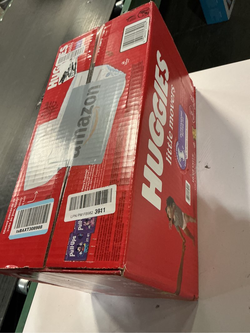 Condition photo showing New/Like New for Huggies Size 6 Diapers, Little Movers Baby Diapers, Size 6 (35+ lbs), 84 Count, Packaging May Vary Size 6 84