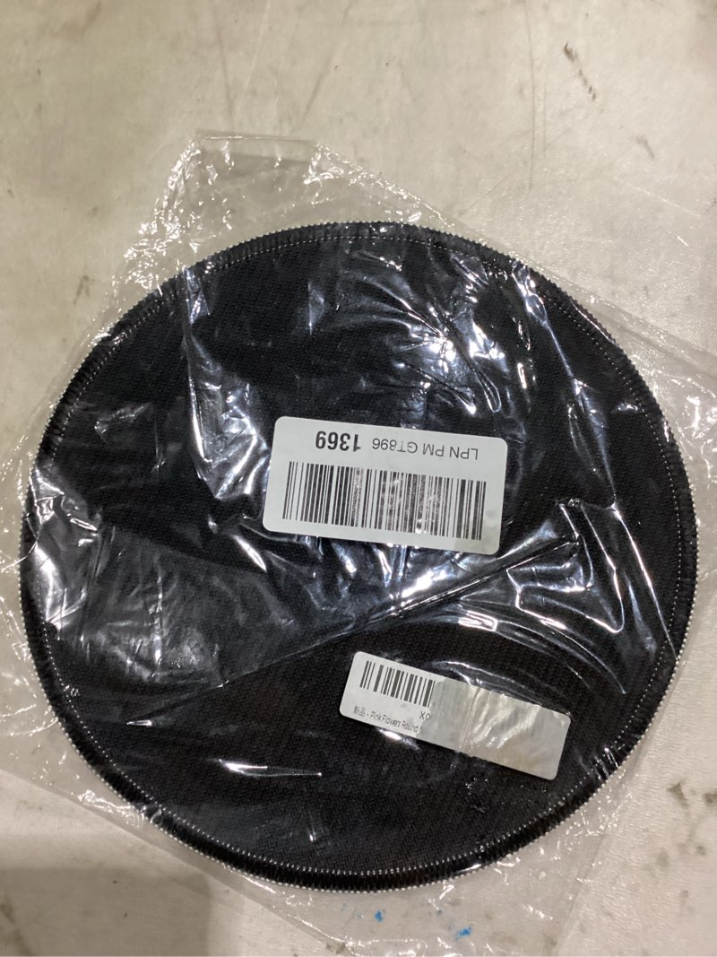 Condition photo showing Good Condition for pink flowers round mouse mat, funny small mouse mat with non-slip rubber base, home office decor desk accessory, 8.7inch round