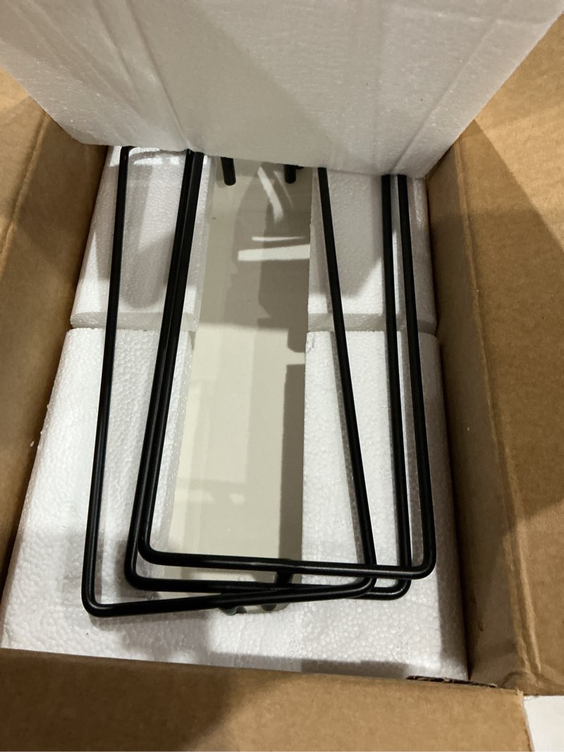 Condition photo showing Good Condition for malacasa 3 tier serving trays for party, porcelain serving platters and trays, 12 inch tiered tray stand, fruit tray, trays for serving food, white dessert stand with collapsible sturdier metal rack white 12 inch