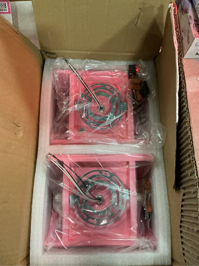 Condition photo showing New/Like New for pink gypsum modern led wall sconces wall lighting set of 2, indoor hardwired walls mount light fixtures up down lamp for hallway bedroom living room dining room?bulbs included? pink - 2 pack