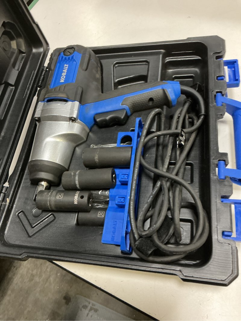 Condition photo showing Good Condition for kobalt 8-amp 1/2-in drive corded impact wrench
