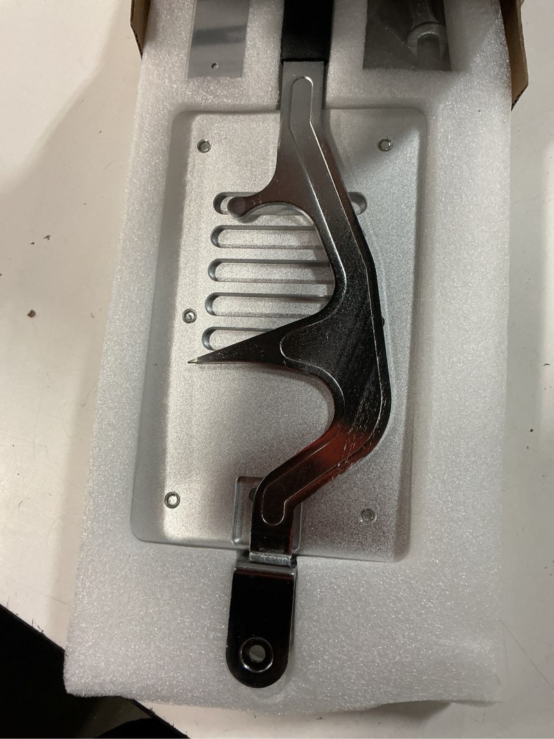 Condition photo showing Good Condition for manual oyster shucker machine, adjustable narrow blade | oyster opener tool with shucking knife blade, 4 height levels, grooved base and suction cups for home, bbq, seafood prep standard
