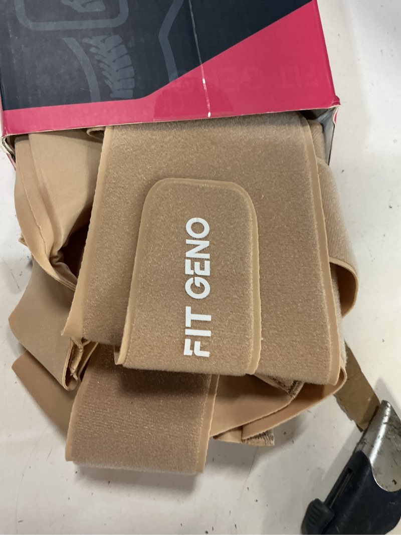 Condition photo showing Good Condition for fit geno posture corrector for women invisilite: invisible lightweight back brace for neck shoulder & upper back pain relief - improve posture correct hunchback slouching under clothes large beige l (under bust 32"- 38")