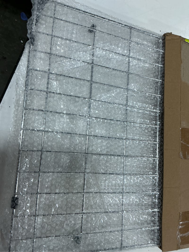 Condition photo showing Good Condition for trinity stainless steel rectangular sink protector grid with centered drain, for kitchen and utility sinks, protect against scratches, dents, and stains, 31.61" x 15.55" x 1" fits 32 x 16 sink