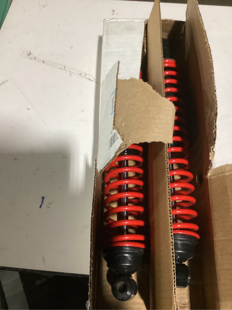 Condition photo showing Good Condition for (similar to) electric scooter spring for 8in 10in, hydraulic damping for smoothness rides, stainless steel construction, improves comfort damping effect