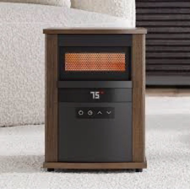 utilitech infrared wood cabinet heater