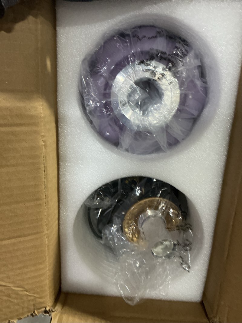 Condition photo showing Good Condition for milk glass table lamp, touch control with usb charging port vintage bedside desk lamp stepless dimming for bedroom living room nightstand led bulbs included ?purple?