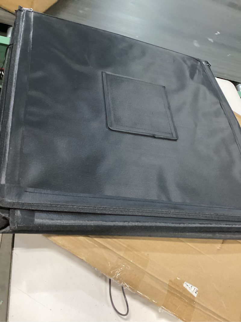 Condition photo showing Good Condition for Light Box Photography 24 x 24'' Large Photo Studio Light Box with 224 Adjustable Ring LED Strip, 5 Color Backdrops, Diffuser Photo Booth Machine for Professional Shooting Product Tent Kit