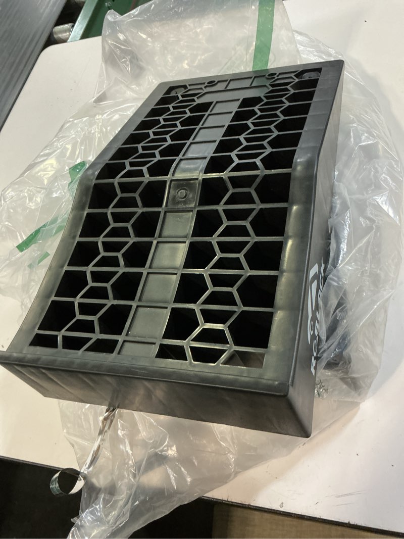 Condition photo showing Good Condition for roblock car ramps for lift and vehicle maintenance, portable low profile car ramps for garage, heavy duty tire ramps for low chassis cars and support jack, 17.5''x10''x3.14'', 2 pcs rbts265
